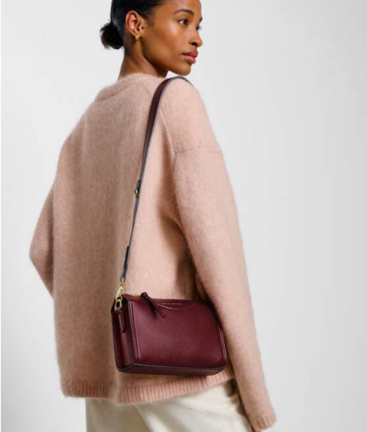 Alba Crossbody- Cherry