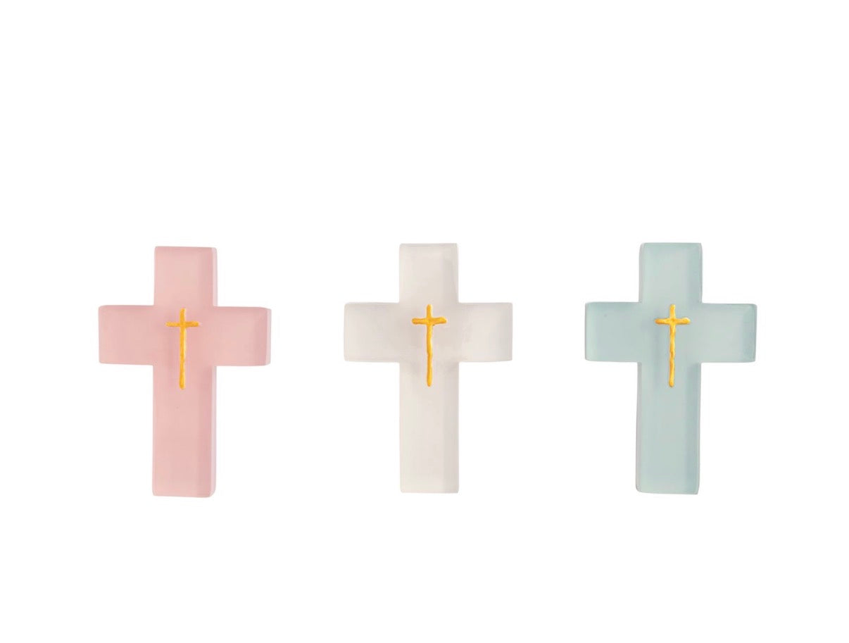 Painted Resin Crosses