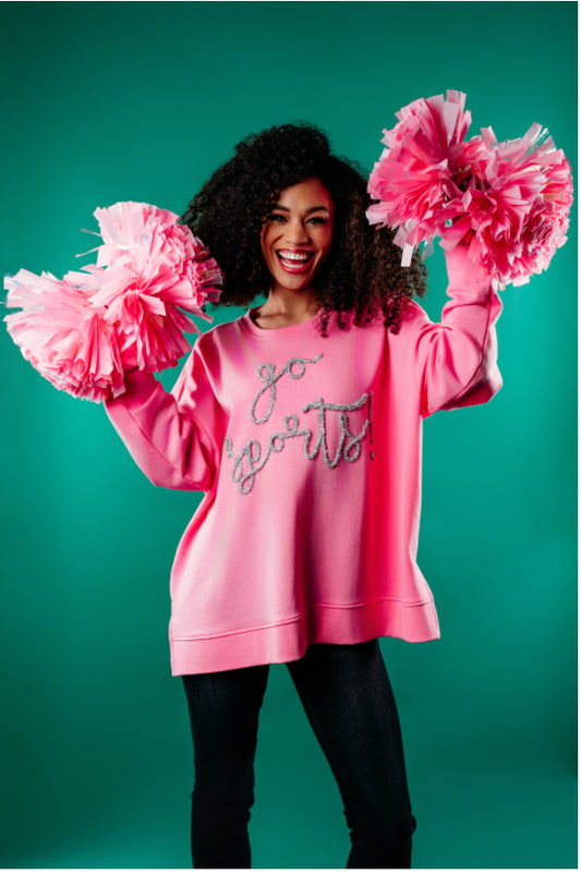 Game Day Sparkle Sweatshirt - Women's