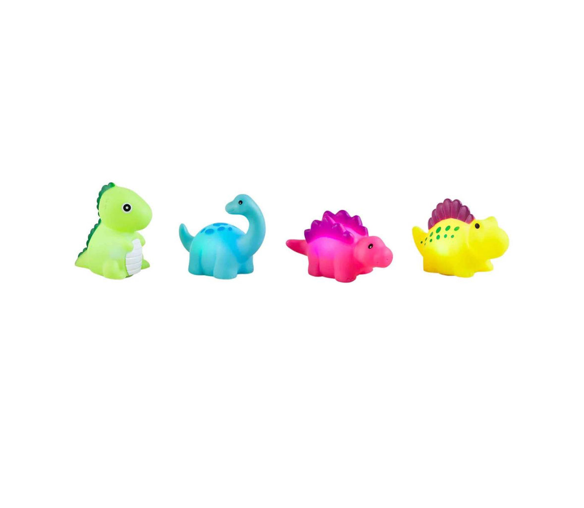 Dino Light Up Bath Toy Set