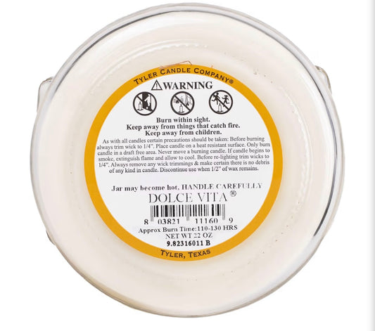 Tyler 22oz Candle - Dolce Vita