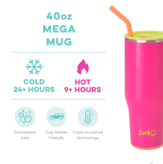 Swig Tutti Frutti Mega Mug 40oz