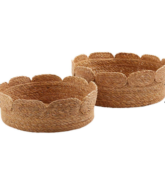 Scalloped Baskets