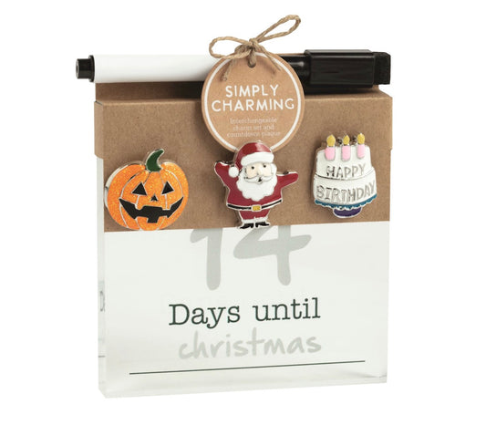 Simply Charming Countdown Plaque Set
