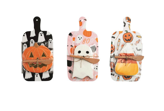 Halloween Board Set With Napkin