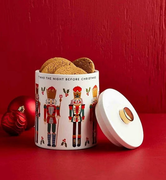 Nutcracker Cookie Jar