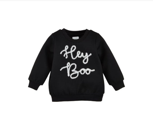 Hey Boo Toddler Sweatshirt