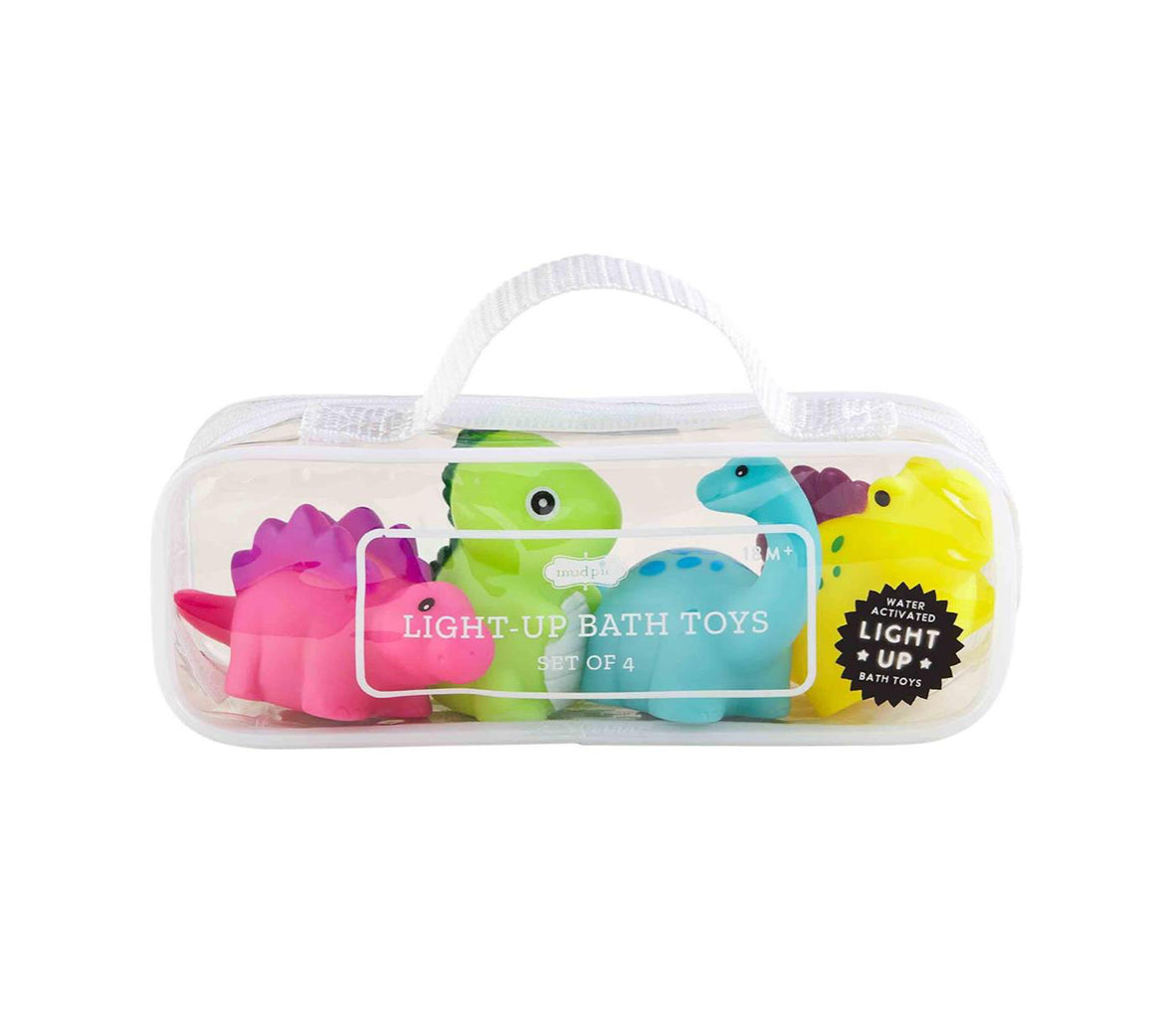 Dino Light Up Bath Toy Set