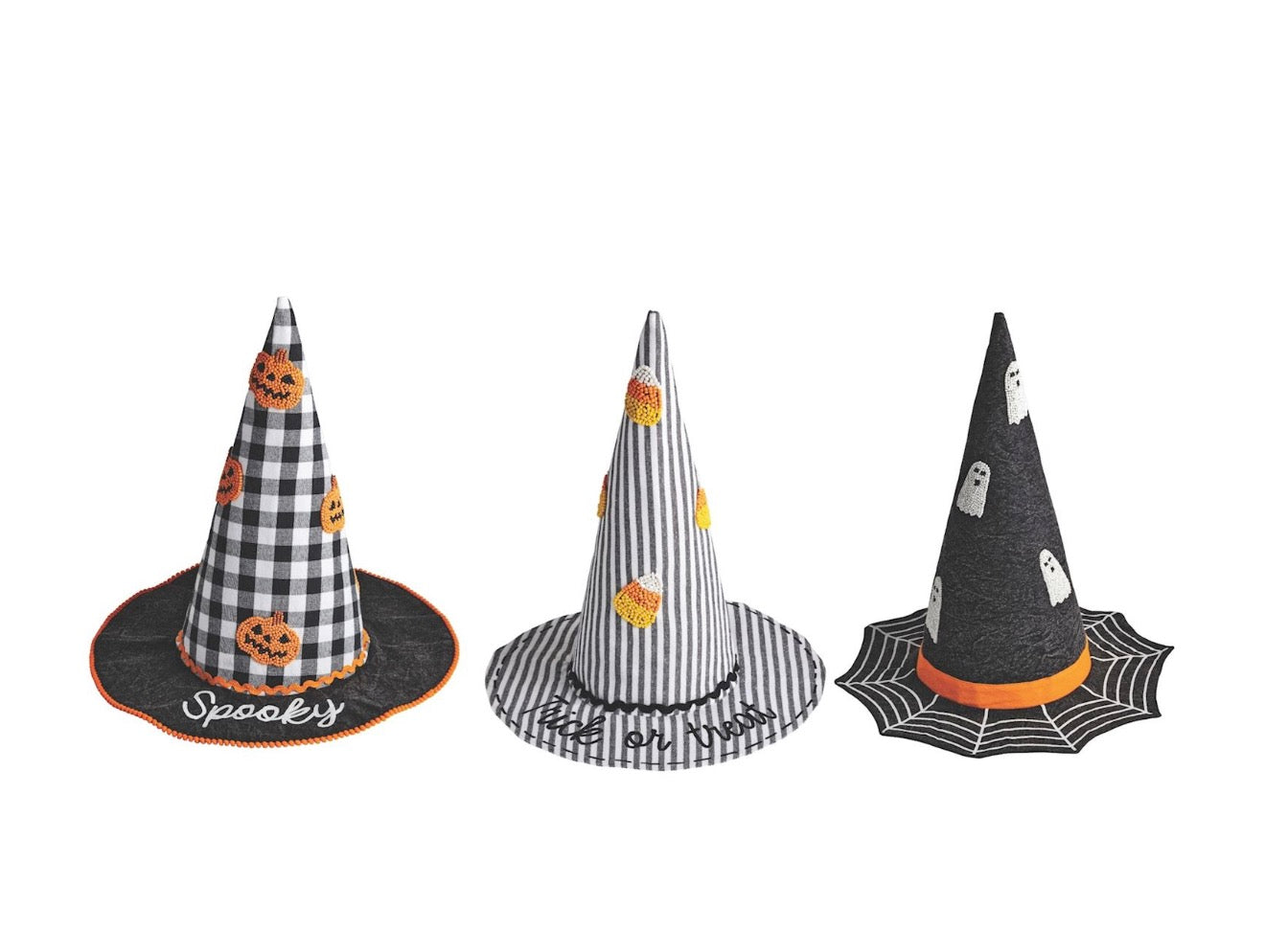 Beaded Witch Hat Sitter