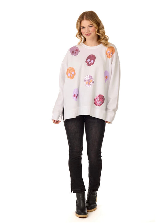 Skeleton Sparkle Sweatshirt