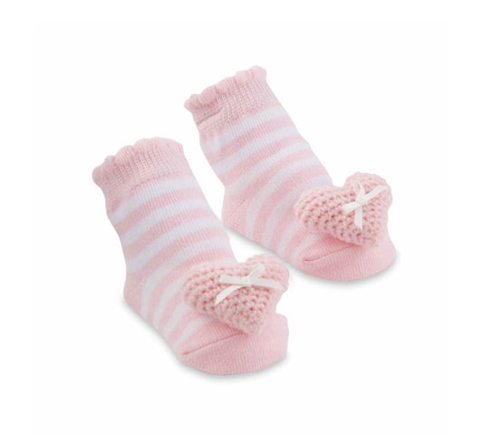 Heart Rattle Toe Sock