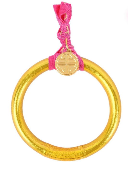 GOLD TZUBBIE ALL WEATHER BANGLE® (AWB®) - SERENITY PRAYER