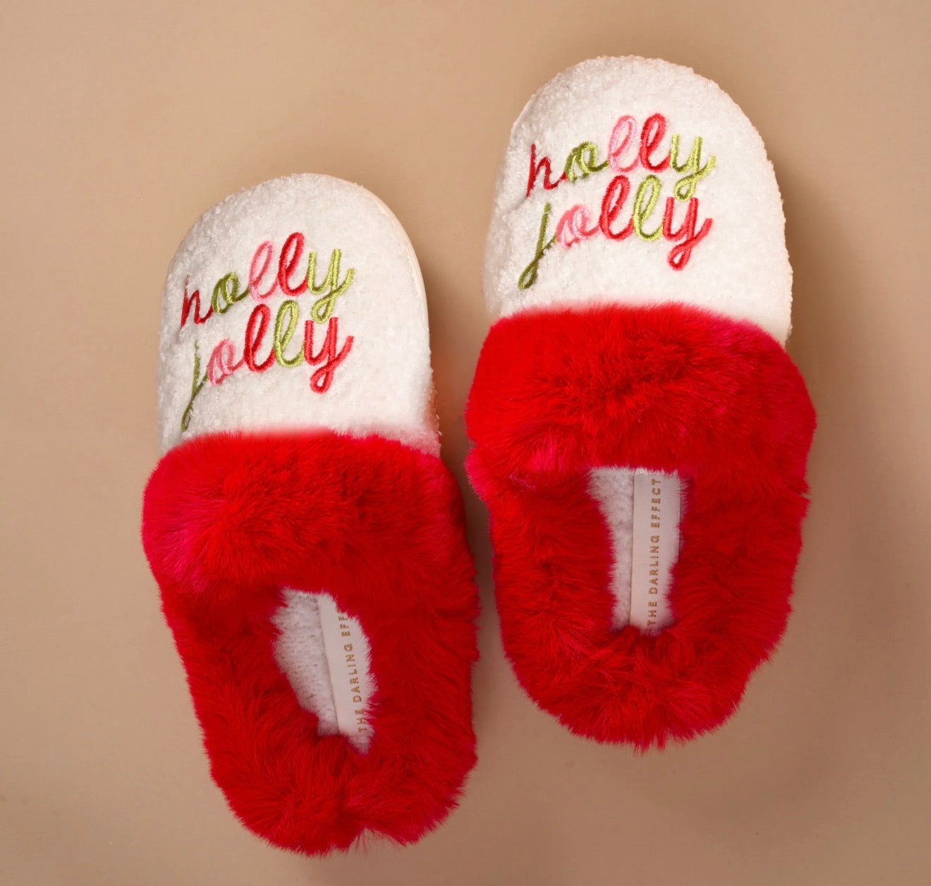 Holly Jolly Dreamy Daze Slippers