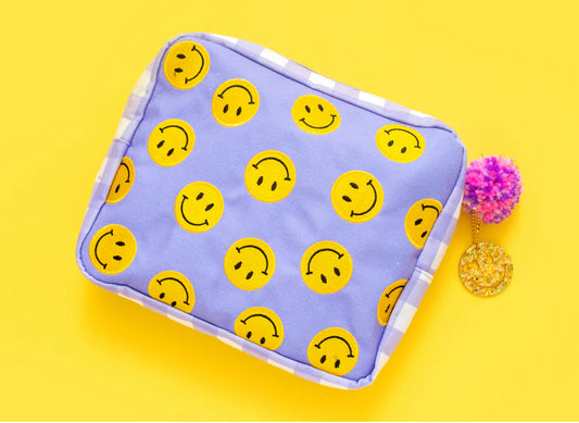 Smiley Pouch Large