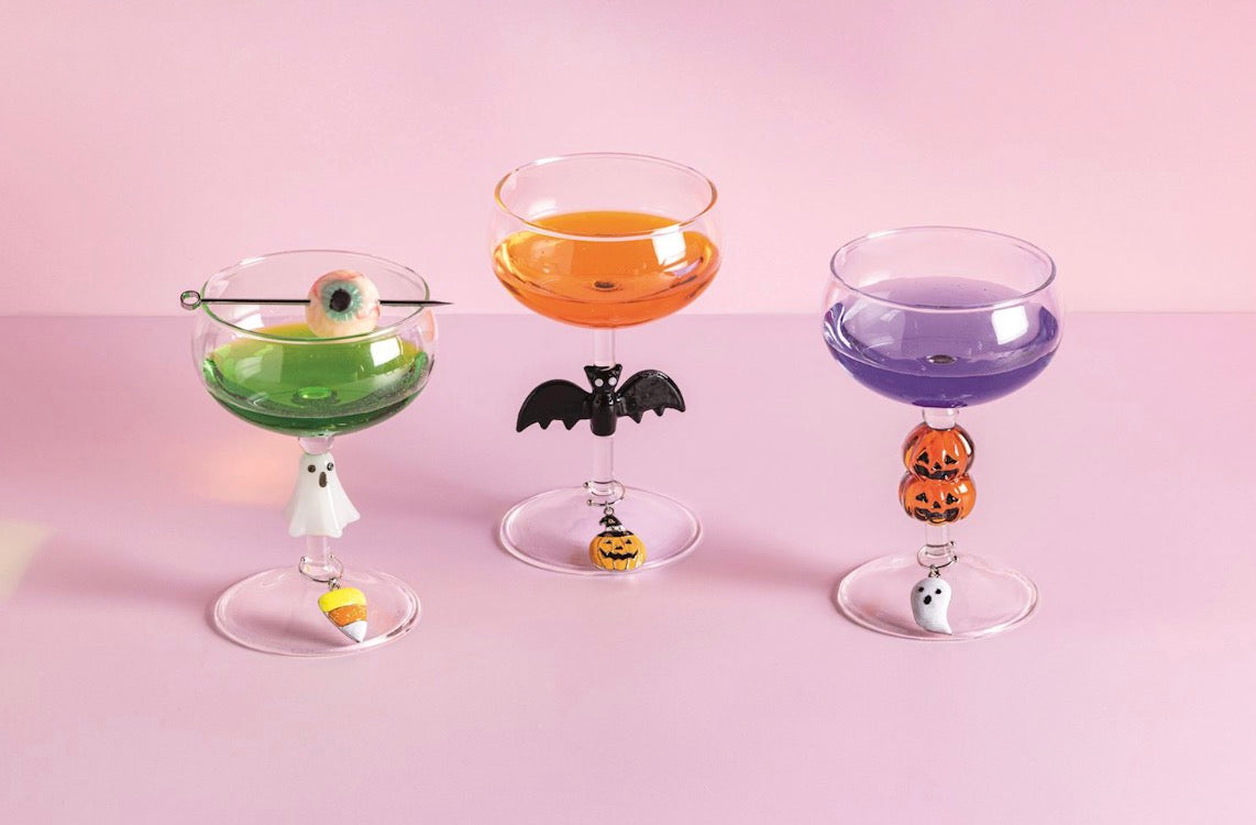 Halloween Wine Charm Set