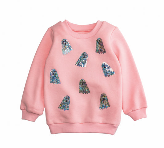 Sparkle Ghost Sweatshirt - Toddlers