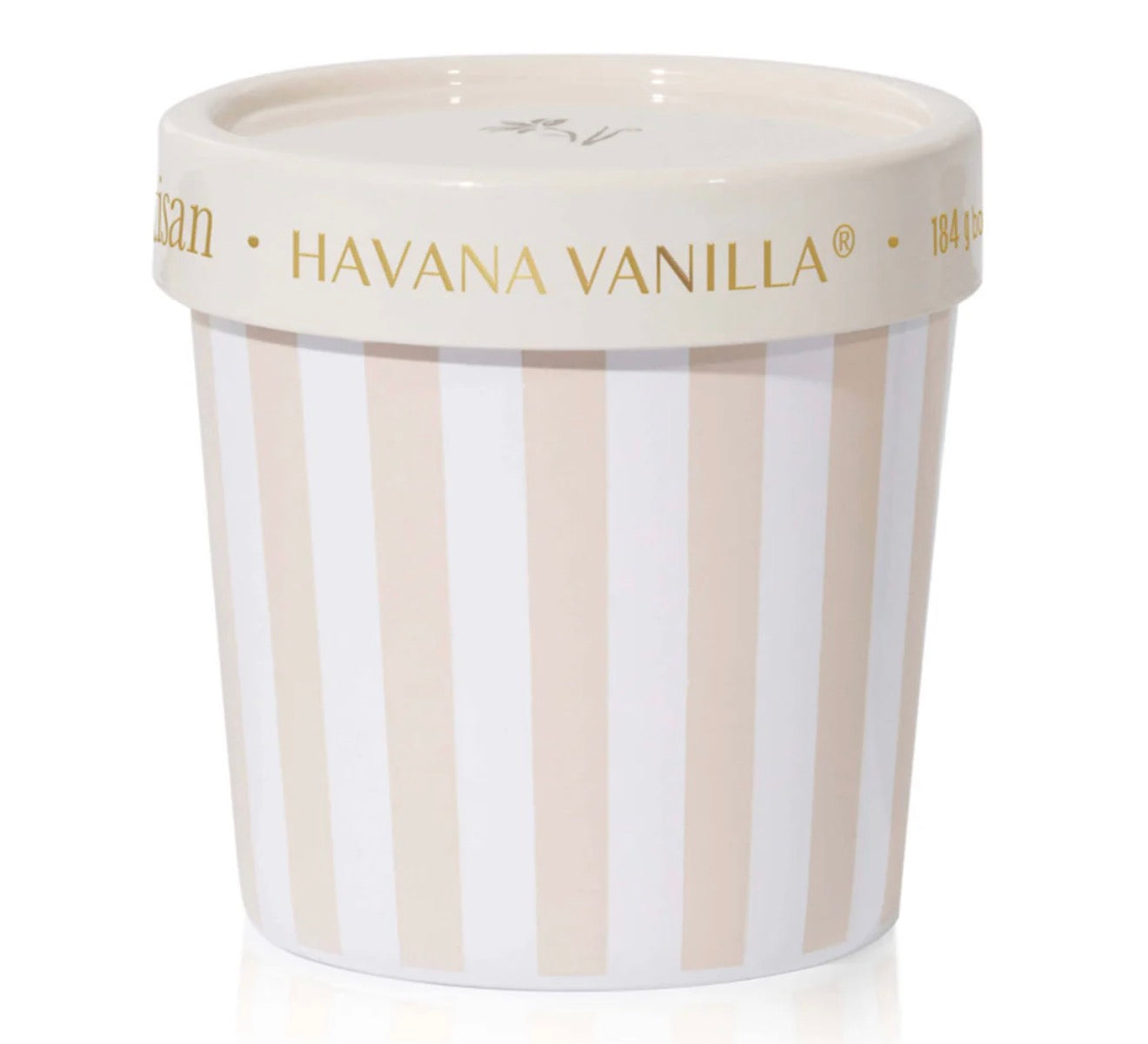 Havana Vanilla Artisan Caffe Capri Gelato Cup Candle