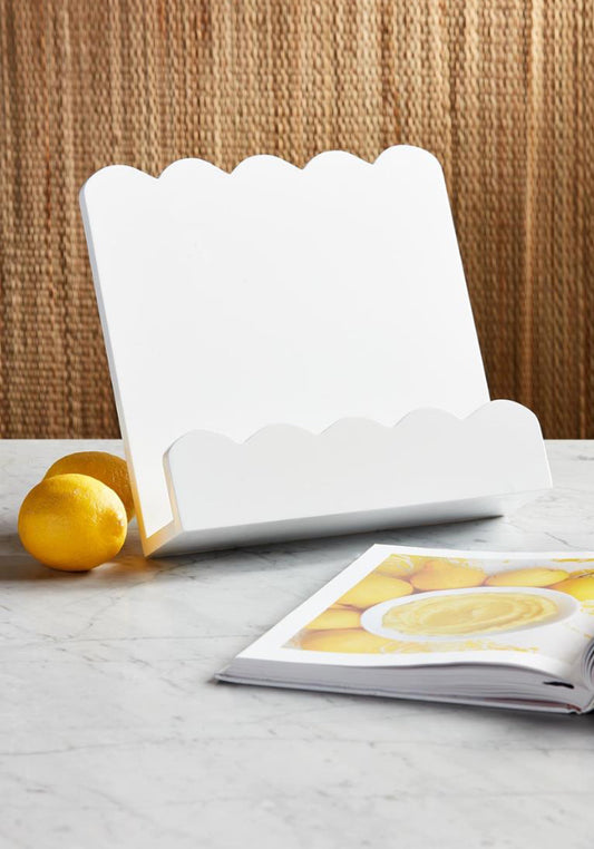 Scalloped Cookbook Stand