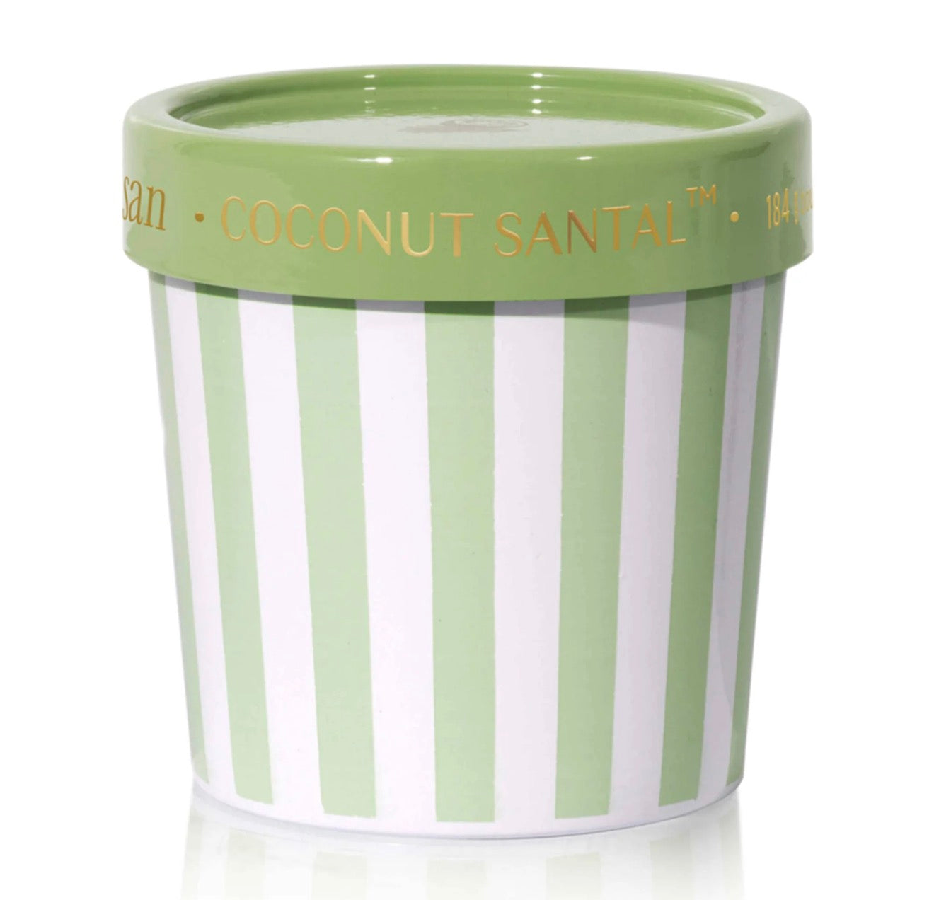 Coconut Santal Artisan Caffe Capri Gelato Cup Candle