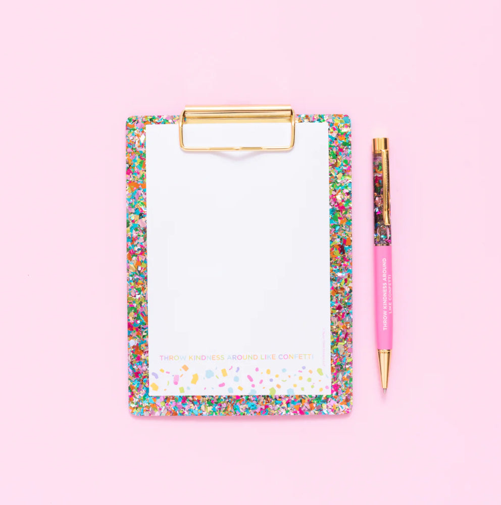 Confetti Clip Board