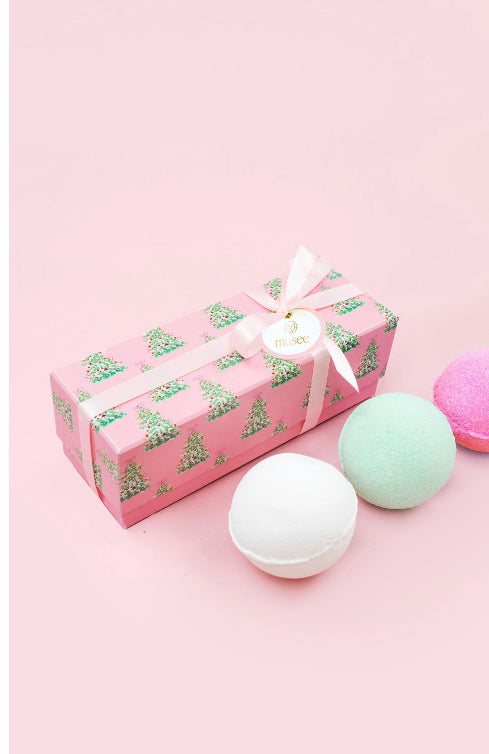 Christmas Bath Bomb Trio