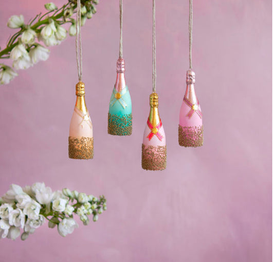 Champagne Bottle Ornament