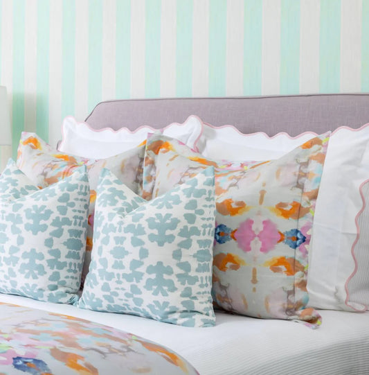 Chintz Mist 22x22 Pillow