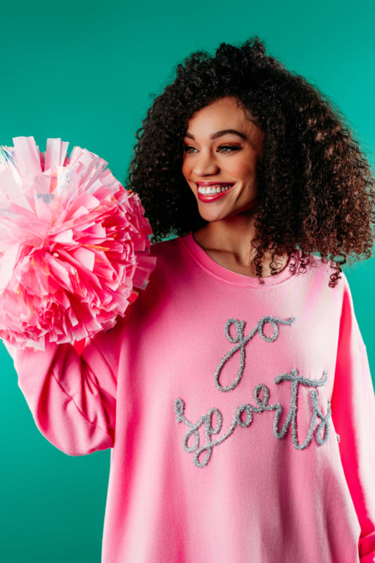 Game Day Sparkle Sweatshirt - Women's