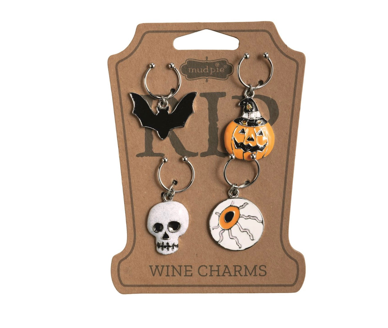 Halloween Wine Charm Set