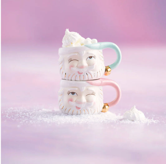 Papa Noel Pink Mug