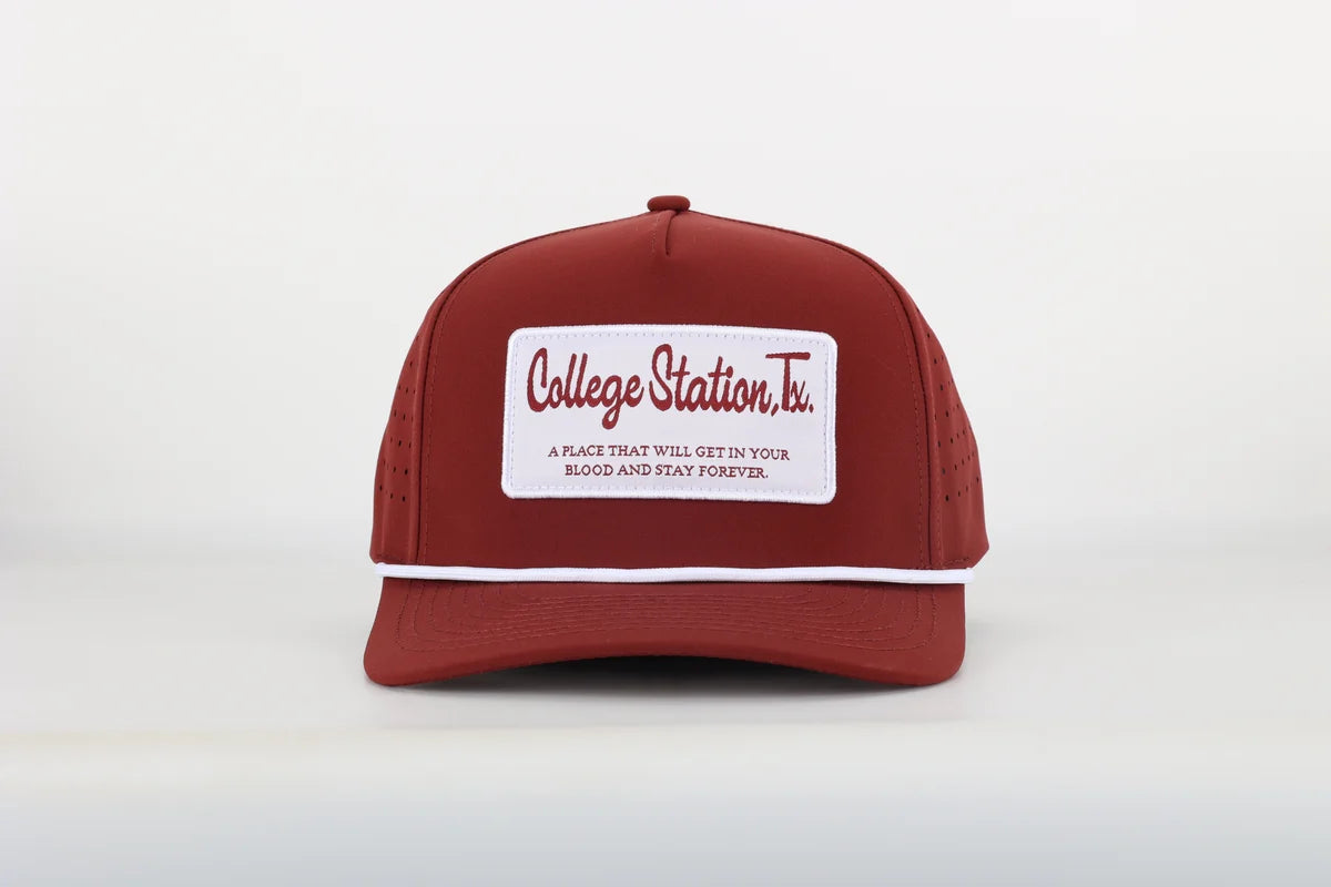College Station Rope Patch Hat