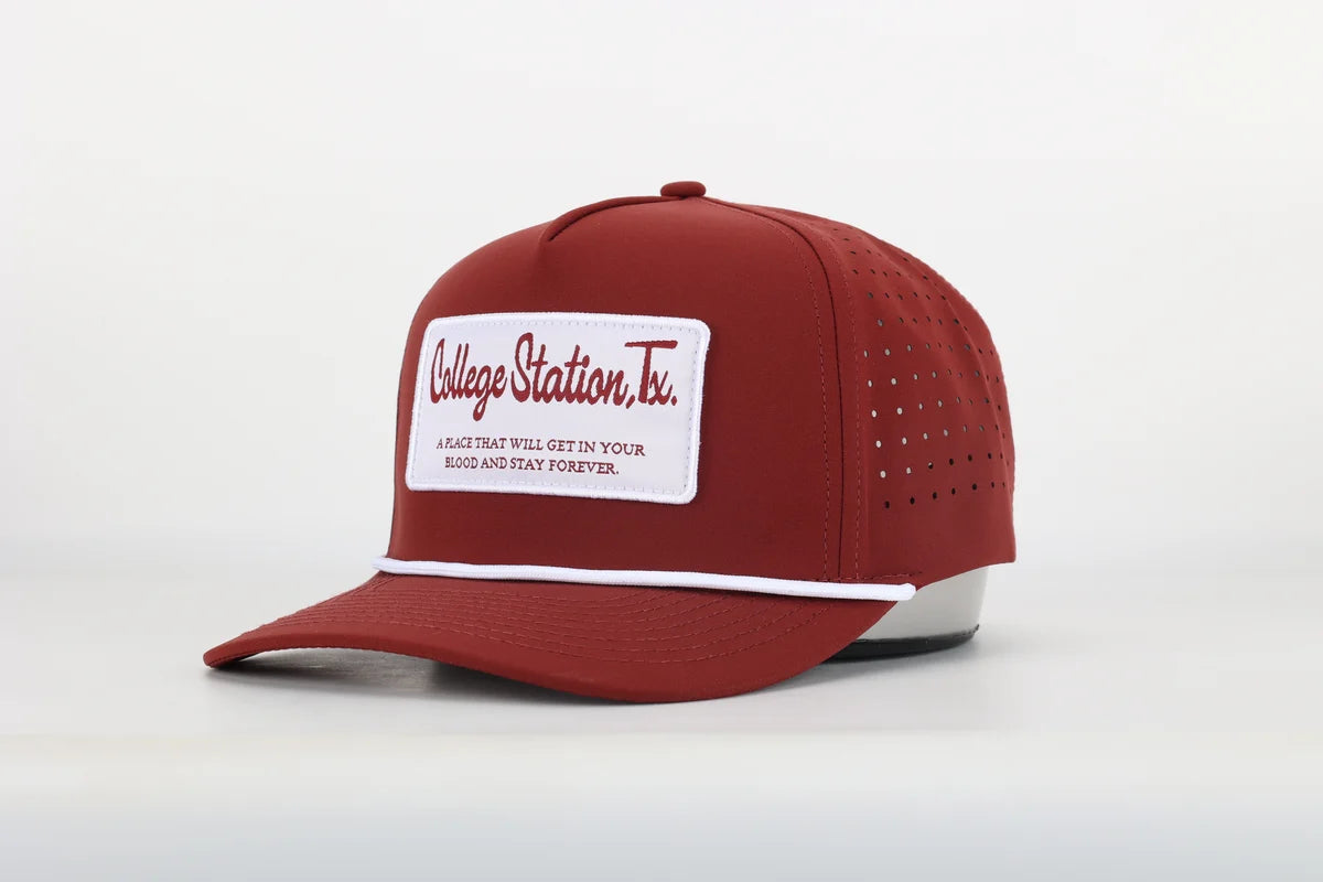College Station Rope Patch Hat