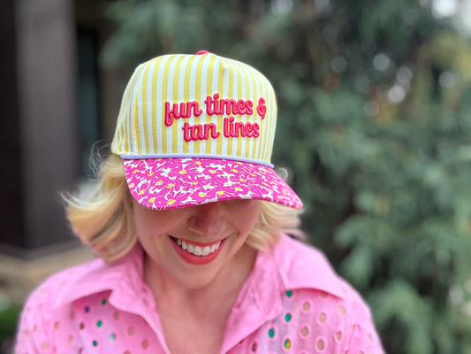 Baseball Hat- Fun Times