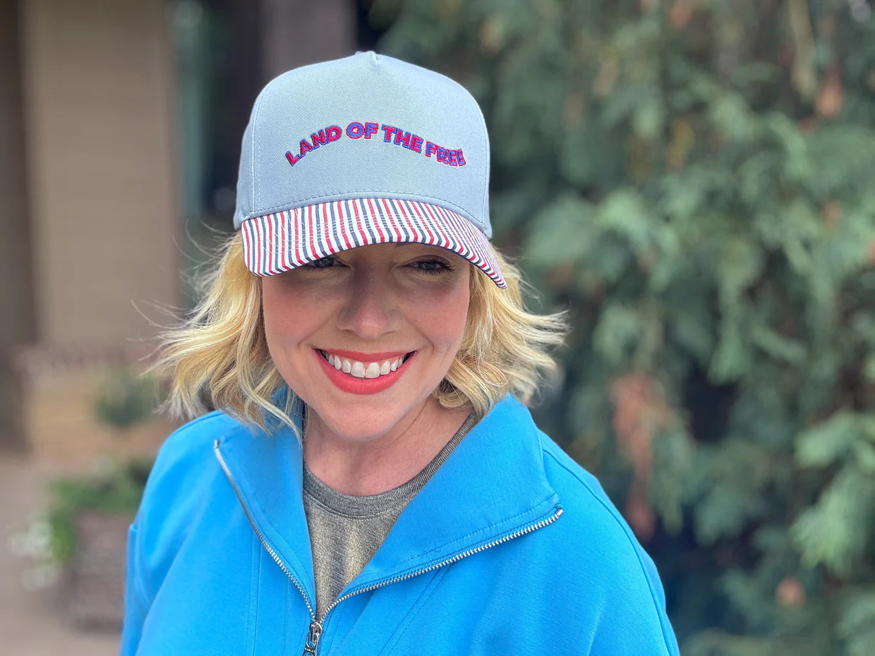 Baseball Hat- Land Of The Free