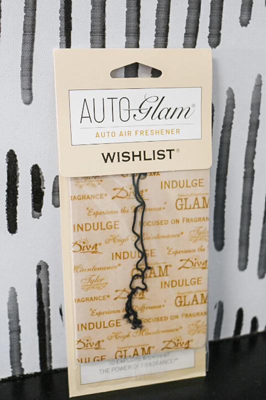 Tyler Autoglam Air Freshener - Wishlist
