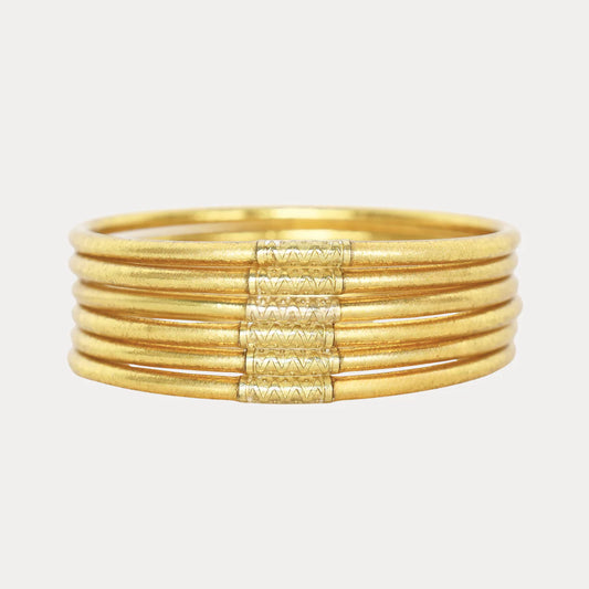 Aura Lumine All Weather Bangles®, set of 6