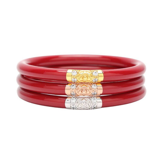 Three Kings All Weather Bangle Red