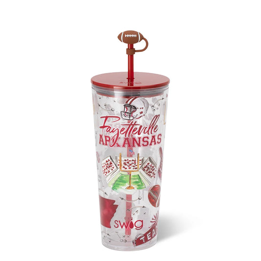 Tailgates in Fayetteville Plastic Tumbler 24oz