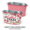 Tailgates in Lubbock Party Tub Cover