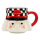 Ceramic Nutcracker Stack Mug