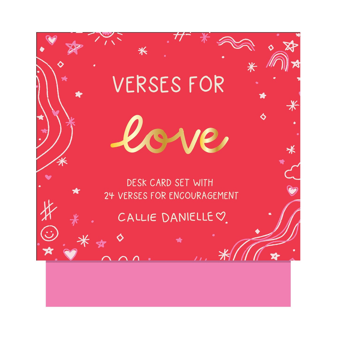 Verses for Love – Bible Verse Card Set with Display Stand