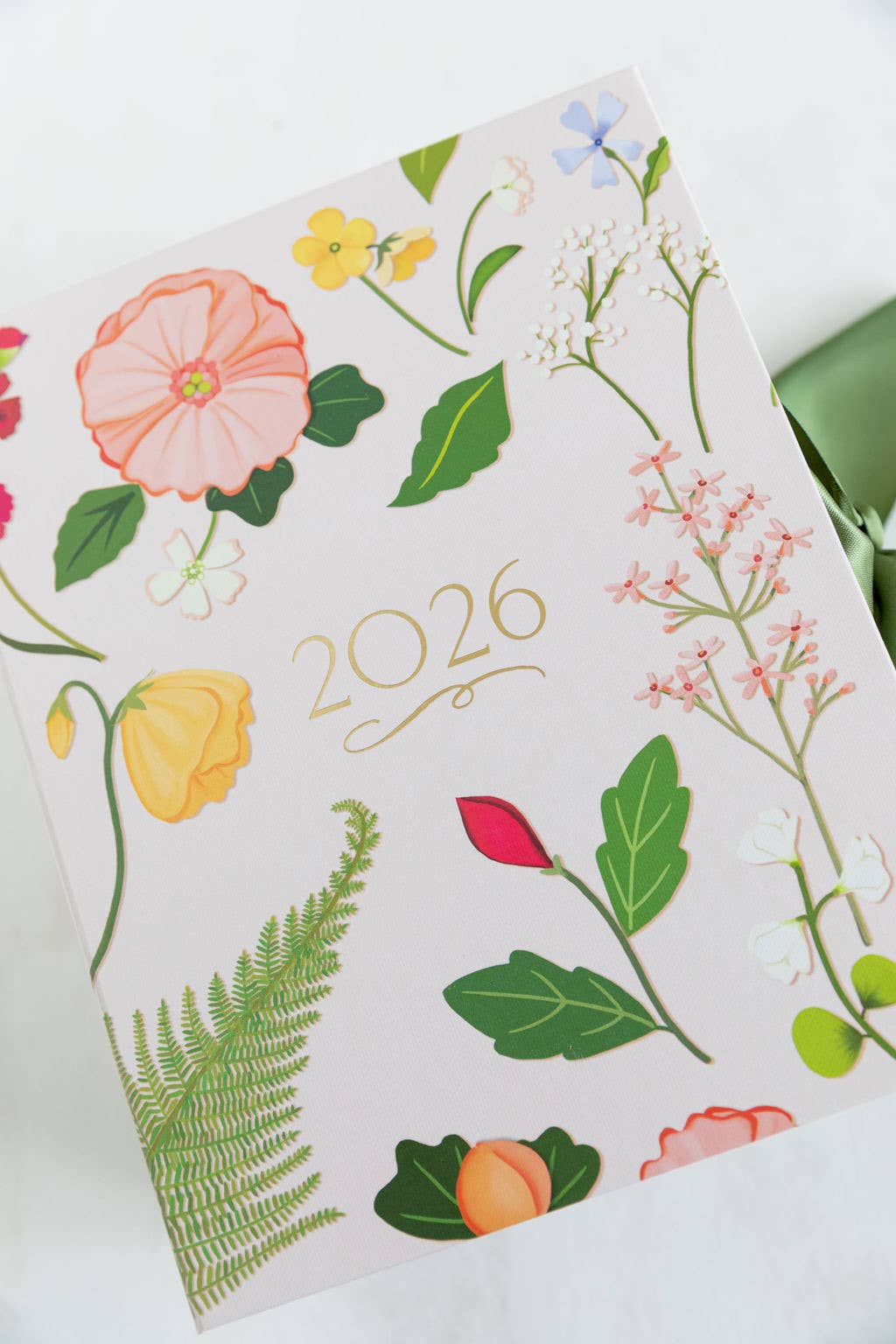 2026 Classic Desk Calendar: Silver Easel