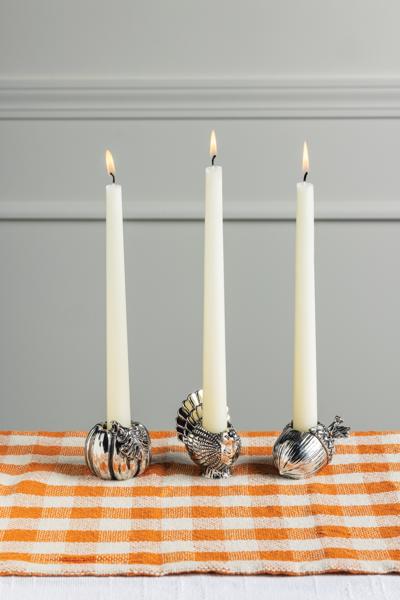 Acorn Gather Taper Holder