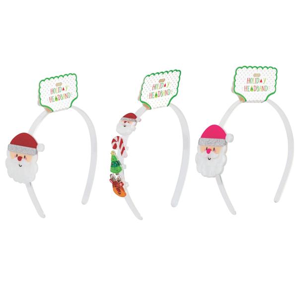 Christmas Icons Acrylic Headband