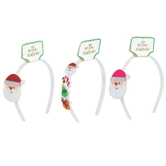 Christmas Icons Acrylic Headband