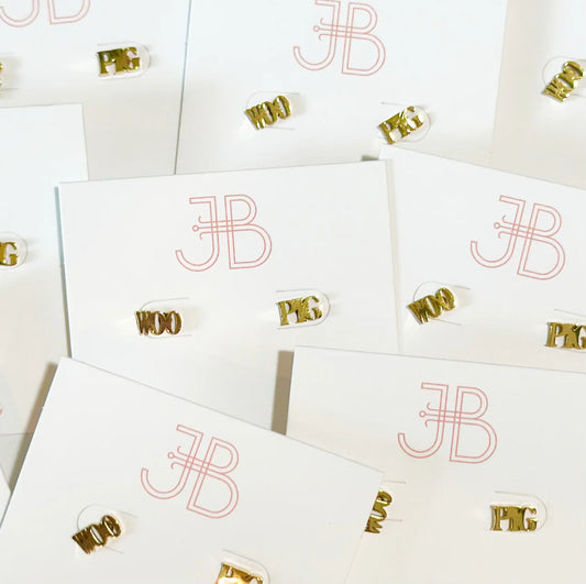 Collegiate Chant Earrings