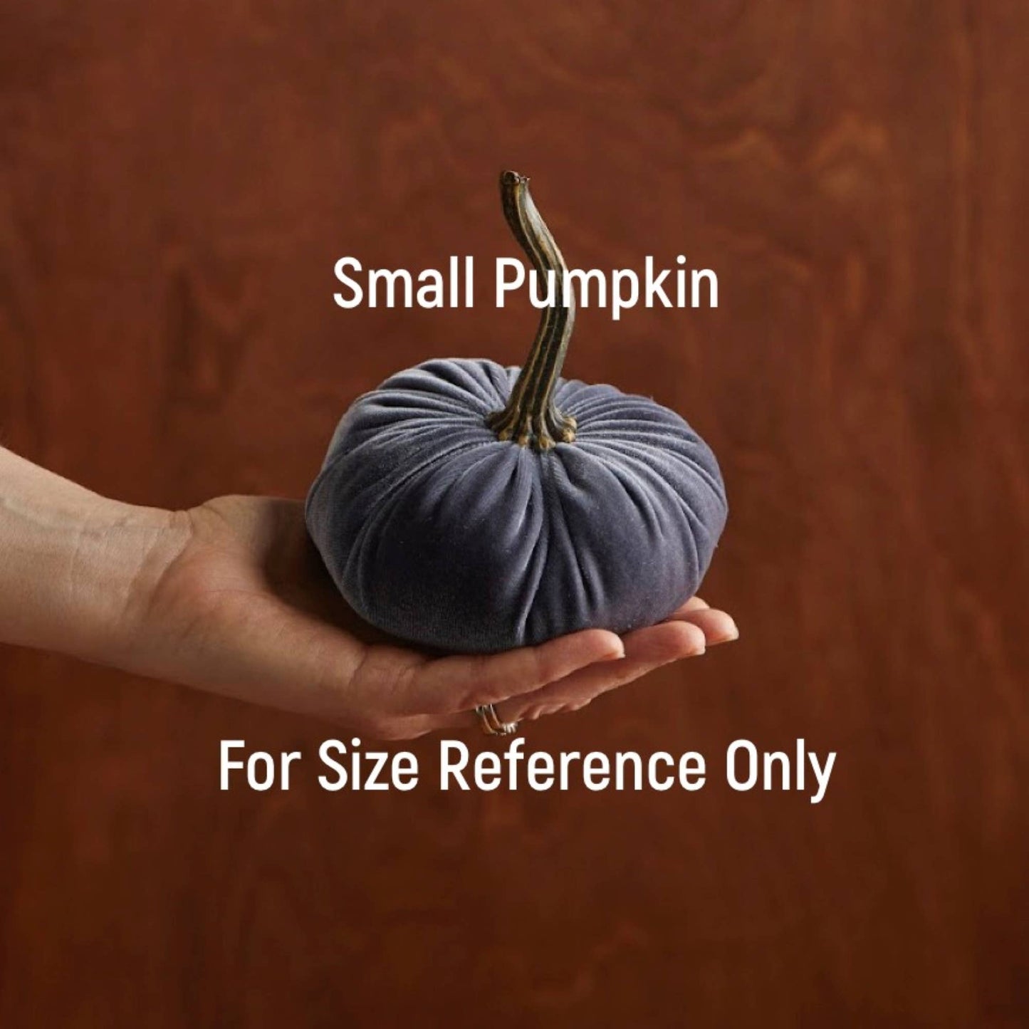 Pumpkin Small Velvet: Avocado