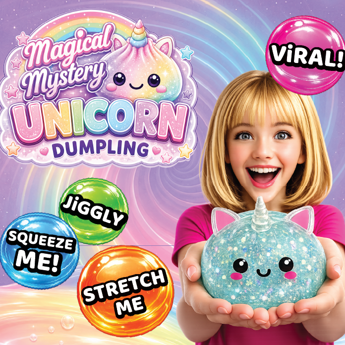Fun Doh Unicorn Mystery Dumpling Squishy Toy