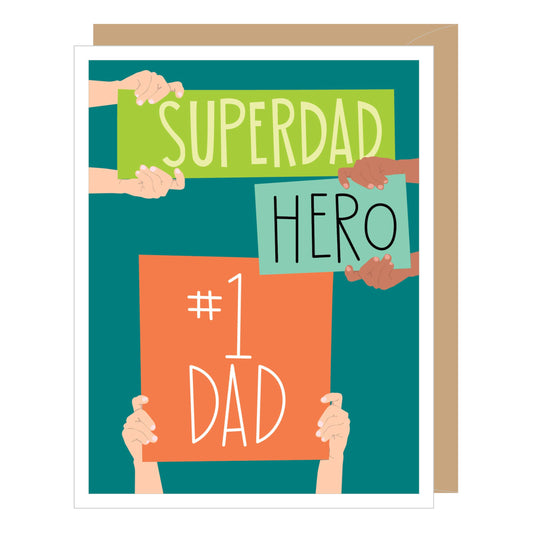 Three Signs Father's Day Card