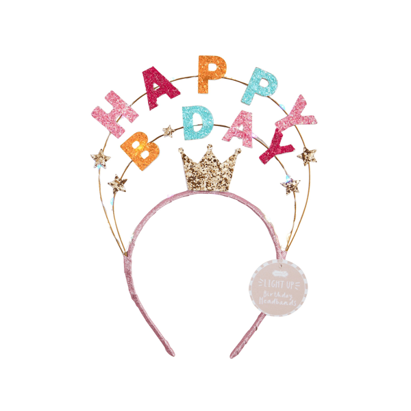 Light-Up B-Day Headband